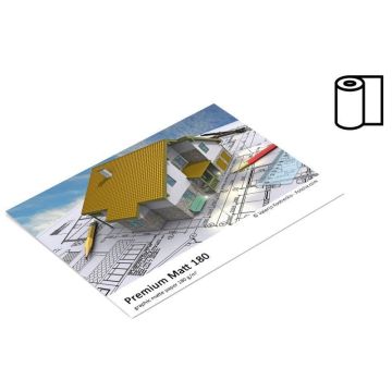 Fomei Premium Matt 180 inkjet papīra rullis 111,8cm x 30,5m