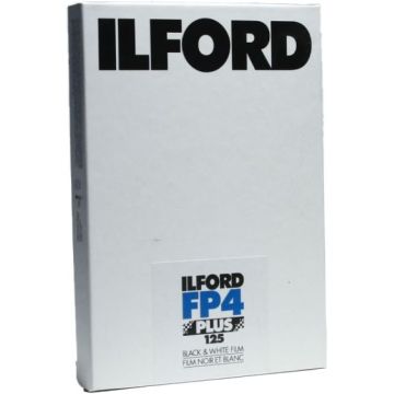 Ilford FP4 PLUS 5x7" 25 lapas films