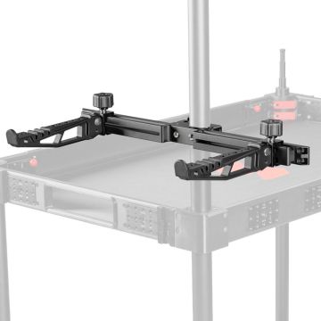 SmallRig 6258 divkāršs statīva balsts paredzēts kameras ratiņiem