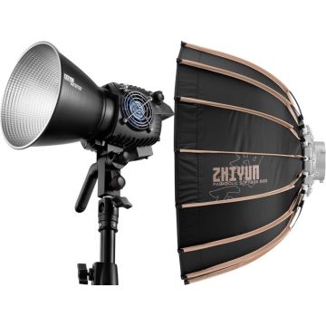 Zhiyun LED Molus B200 COB gaismas komplekts ar parabolisko softboksu 60cm (Bowens stiprinājums)