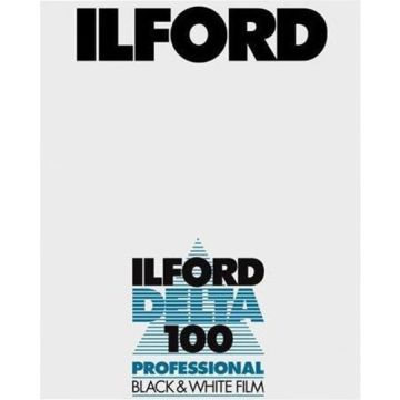Ilford 100 Delta 4x5 25 loksnes filma