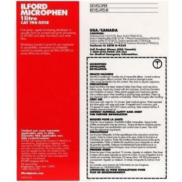 Ilford izstrādātājs Microphen 1L