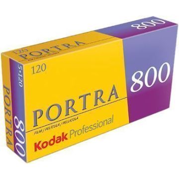 Kodak Portra 800 6442/Exp krāsainā foto filma 120 5 gab.