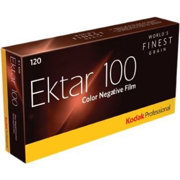 Kodak Ektar 100 Prof. krāsainā foto filma 120 5 gab.