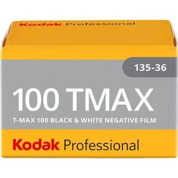 Kodak T-Max TMX 100 melnbaltā foto filma 135/36 kadri