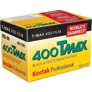 Kodak melts un balts T-Max TMY400 135-36