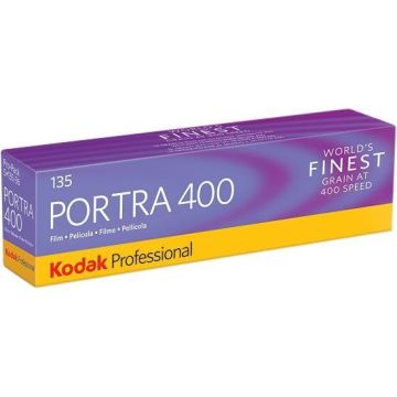 Kodak Portra 400 krāsainā foto filma 135/36 kadri 5 gab.