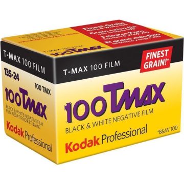 Kodak T-Max 100 melnbaltā foto filma 135/24 kadri