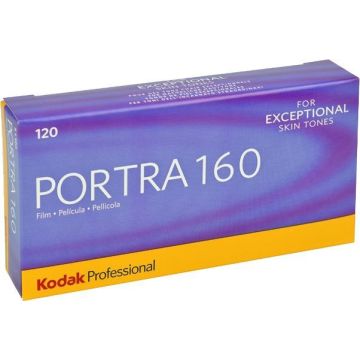 Kodak Portra 160 krāsainā foto filma 120 5 gab.