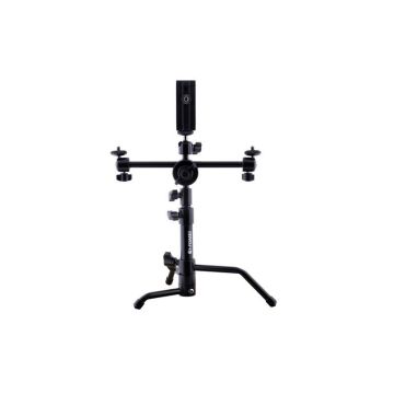 Fomei Master LS-15B Mini daudzfunkcionāls metāla statīvs, melns