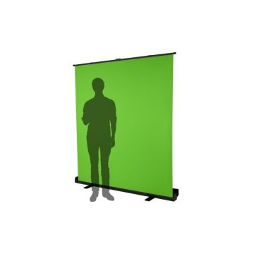 Fomei saritināms salokāms foto fons 180x200 cm | Chromagreen