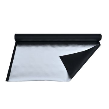 Fomei Reflective Fabric 1 x 1 m Silver/Black