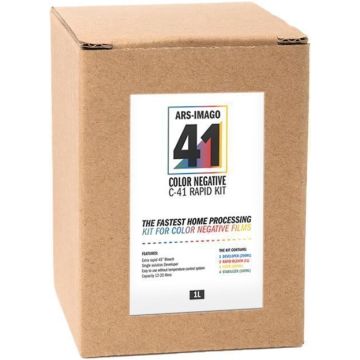 Ars-Imago C41 Color Negative Rapid komplekts - krāsaino filmu attīstīšanas komplekts