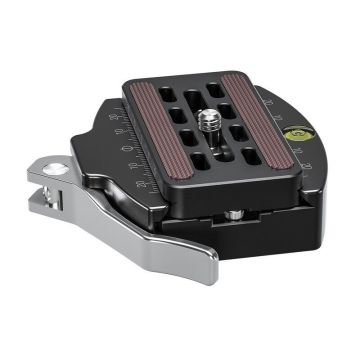 Leofoto LR-70 QR adapteris ar atbrīvošanas sviru un Arca Swiss NP-70 tipa plati