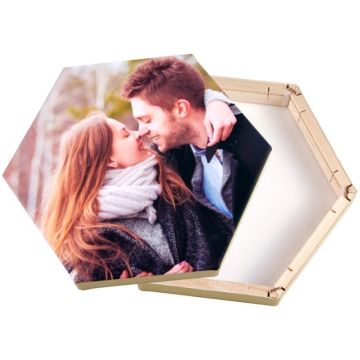 Innova Art GOframe 1500 HEX 5" (12,7cm) subrāmja līstes sešu HEX attēlu salikšanai, 36 gab.