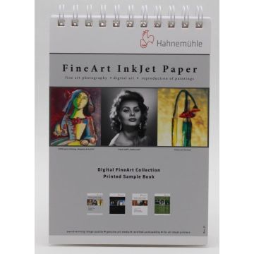 Printed Samplebook A5 Hahnemühle Digital FineArt