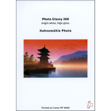 A3 (29,7 x 42cm)/25 Photo Glossy 260 Hahnemühle