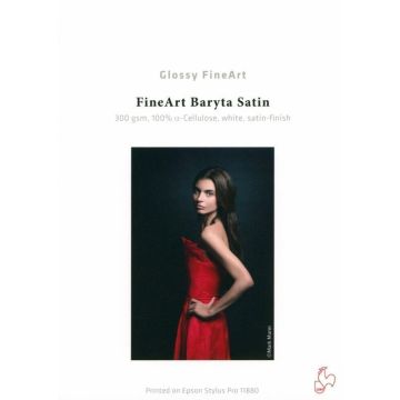 91,4cm x 12m FineArt Baryta Satin 300 Hahnemühle