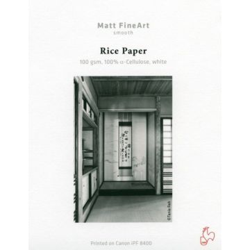 111,8cm x 30m Rice Paper 100 Hahnemühle