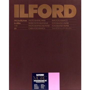 24x30/ 50 MGRCWT.1M MULTIGRADE WARMTONE black and white paper, ILFORD