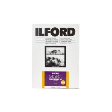 ILFORD 12.7x17.8/100 MULTIGRADE V, black and white photo paper, MGRCDL.25M (satin)