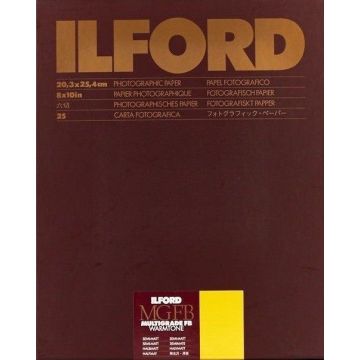 30x40/10 MGFBWT.24K MULTIGRADE WARMTONE black and white paper, ILFORD