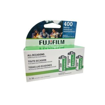 Fujifilm Color 400 | 135/36, 3-Pack , colour negative film (C-41)