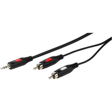 Vivanco cable 3,5mm - 2xRCA 2.5m (46031)