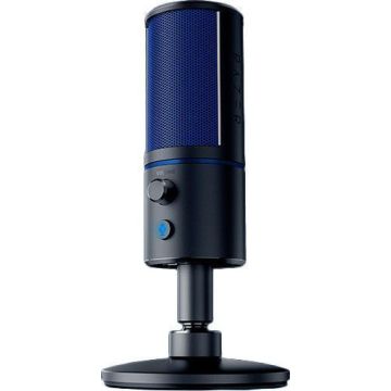 Razer mikrofons Seiren X PS4, melns/zils