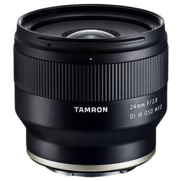 Tamron 24mm f/2.8 Di III OSD M1:2 Sony E (pilnais kadrs un APS-C)