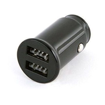 Platinet auto lādētājs 2xUSB 2.1A melns (44992)
