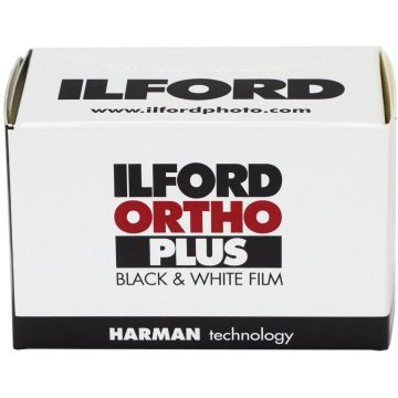 Ilford Ortho Plus 135-36 Melnbalta Filma