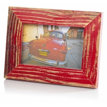 Fotogrāfijas rāmis Bad Disain 10x15 3,5cm, sarkans