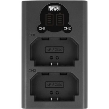 Newell DL-USB-C Dubultais Lādētājs Paredzēts NP-FZ100