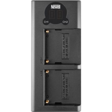 Newell DL-USB-C divu kanālu lādētājs NP-F550/770/970