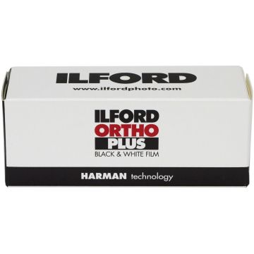 Ilford Ortho Plus 120 melnbalta filma