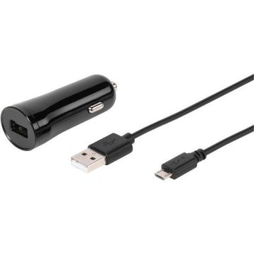 Vivanco automašīnas lādētājs USB 2.4A 1,2m (60022)