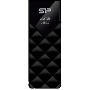 Silicon Power USB zibatmiņa 32GB Blaze B03 USB 3.2, melna