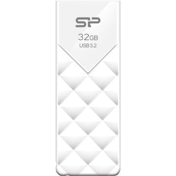 Silicon Power zibatmiņa 32GB Blaze B03 USB 3.2, balta