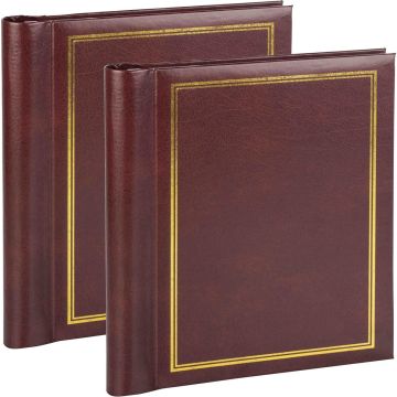 Albums SA20S Magnētisks 20 lpp Classic, brūns 2 gab.