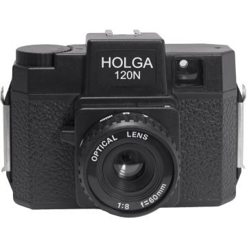 Holga 120N, melna