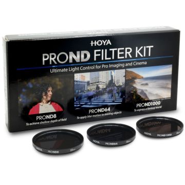 Hoya filtru komplekts Pro ND8/64/1000 77mm