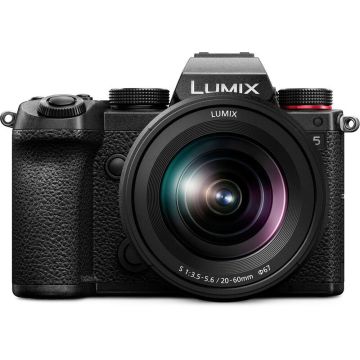 Panasonic Lumix DC-S5 + 20-60mm f/3.5-5.6 mirrorless kamera ar objektīvu