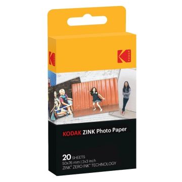 Kodak Zink papīrs 2x3 20 paciņa