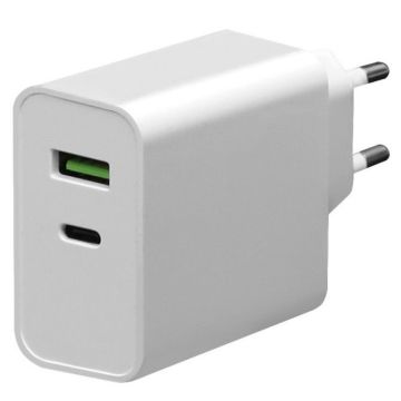Platinet lādētājs USB/USB-C 45W (PLCUPD45W)