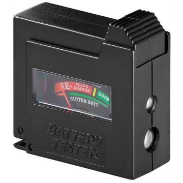 Goobay battery tester, black