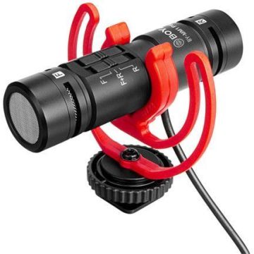 Boya duālais kondensera mikrofons pēc-MM1 Pro