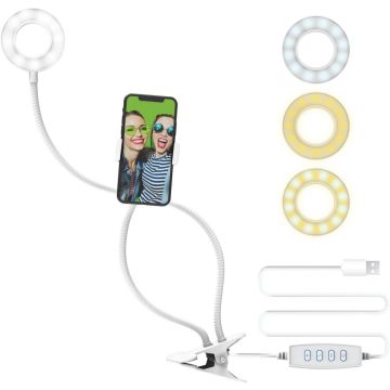 Digipower For You vlogošanas komplekts ar 3" gredzenveida gaismu un pulti