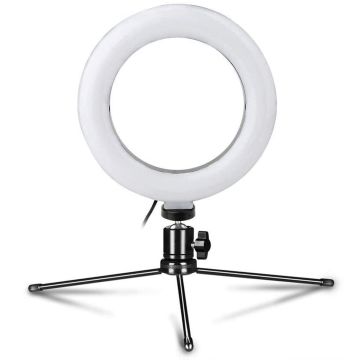 Platinet gredzenveida gaisma PMRL6 Vlog LED Desktop 6"