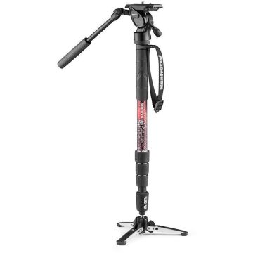 Manfrotto monopods Element MII Video MVMELMIIA4LIVE, sarkans
